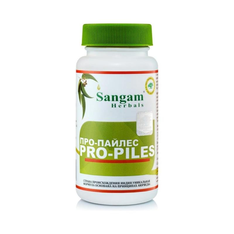 Про-Пайлес в таблетках Sangam Herbals (60 шт)