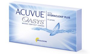 Acuvue Оазис Контактные линзы 8,4 -3,75 6 шт