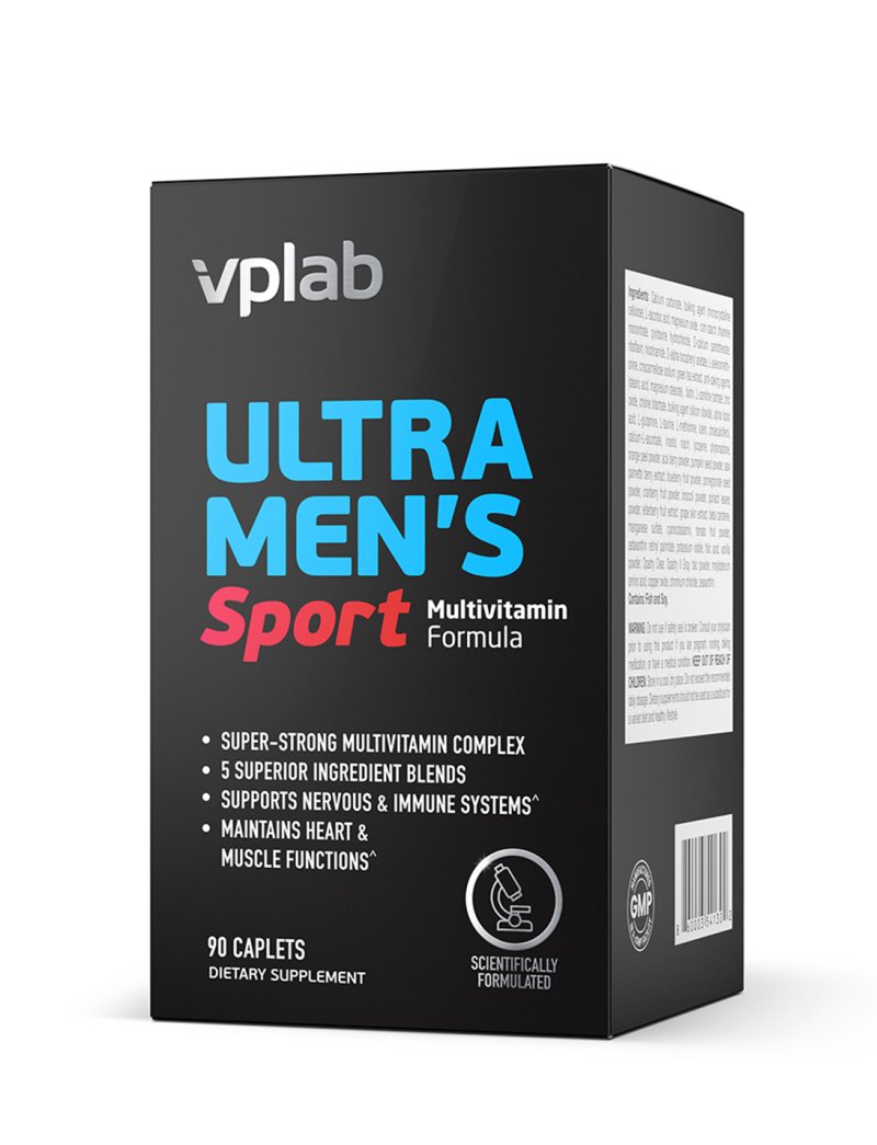 VPLAB Мультивитаминный комплекс для мужчин Multivitamin Formula, 90 таблеток (VPLAB, Ultra Men's)