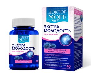 Доктор Море Экстра молодость Капсулы 0,5 г 40 шт