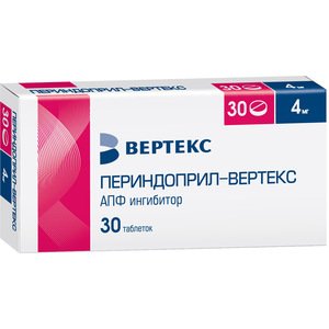 Периндоприл-Вертекс Таблетки 4 мг 30 шт