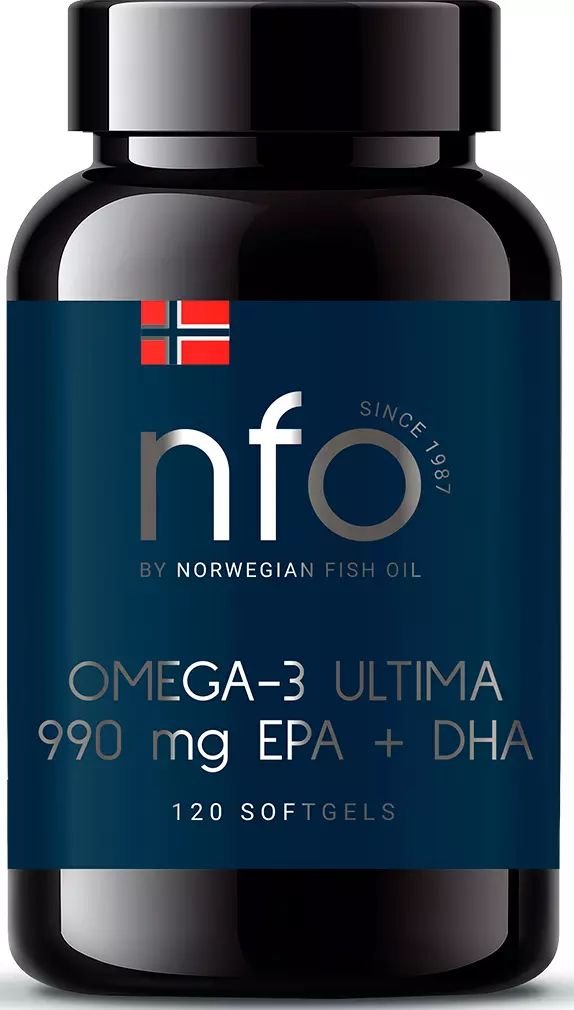Norwegian Fish Oil Oмега 3 Ультима 120 капсул