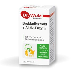 Dr. Wolz Экстракт брокколи + Актив-энзим Капсулы 60 шт