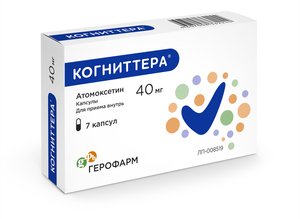 Когниттера Капсулы 40 мг 7 шт