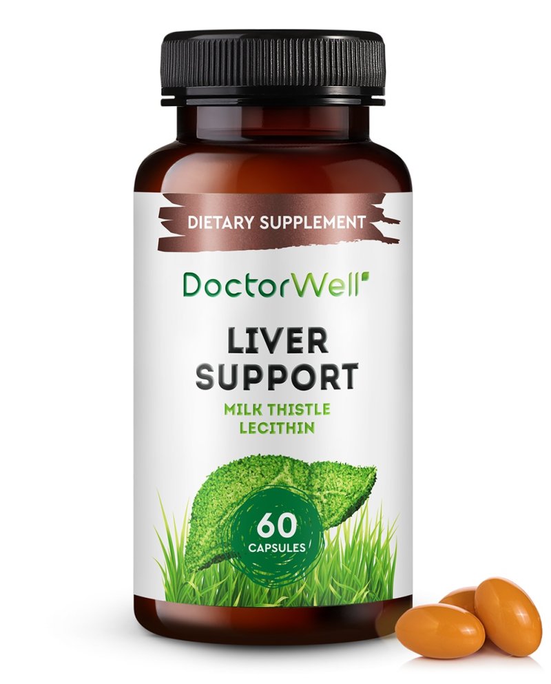 DoctorWell Комплекс для печени Liver Support, 60 капсул (DoctorWell, )