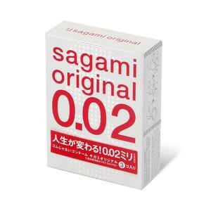 Sagami Original 0.02 полиуретановые Презервативы 3 шт