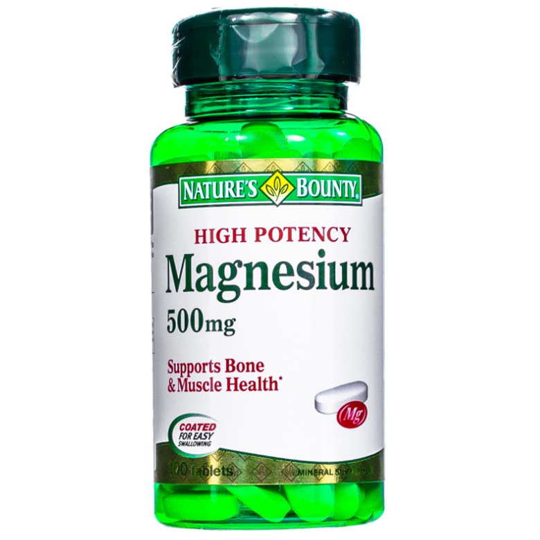 Nature's Bounty Магний 500 мг, 100 таблеток х 1477 мг (Nature's Bounty, Минералы)