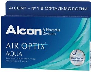 Air Optix Aqua Линзы контактные -3,75 8.6 6 шт