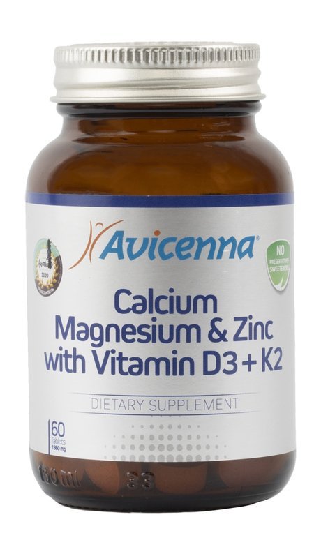 Avicenna Calcium Magnesium & Zink with Vitamin D3 + K2