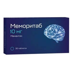 Меморитаб Таблетки диспергируемые 10 мг 30 шт