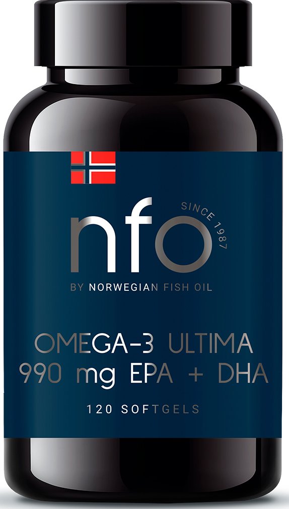 Norwegian Fish Oil Oмега 3 ультима, 120 капсул (Norwegian Fish Oil, Омега 3)