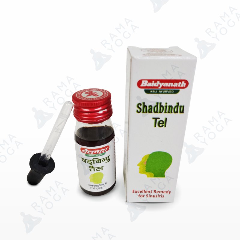 Капли в нос Шадбинду Тайла / Shadbindu Taila Baidyanath (25 мл)