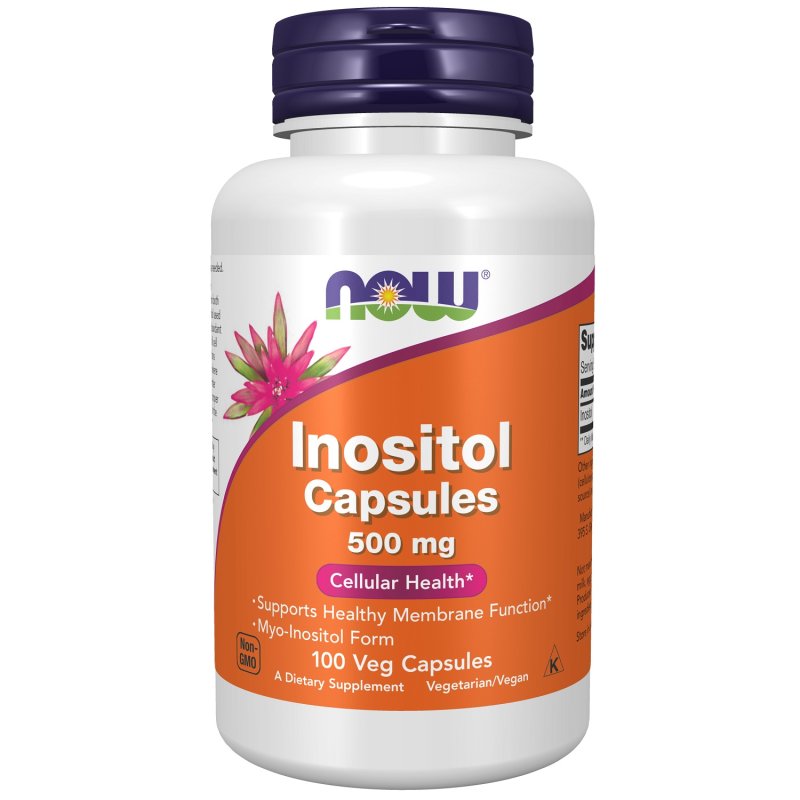 Now Foods Инозитол 500 мг, 100 капсул х 820 мг (Now Foods, Витамины и минералы)