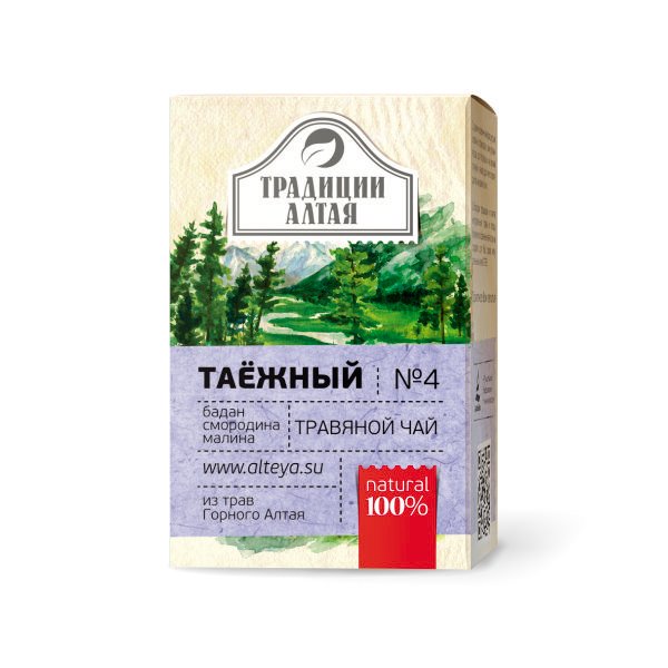 Алтэя Натуральный травяной чай' Таежный', 50 г (Алтэя, Травяные чаи)