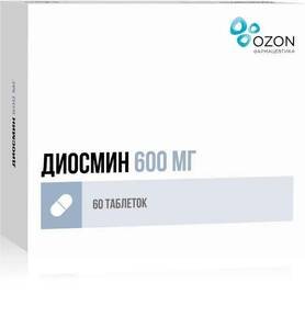 Диосмин Озон Таблетки 600 мг 60 шт