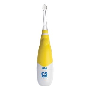 CS Medica CS-561 Kids электрическая звуковая зубная Щетка желтая