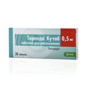 Торендо Ку-таб таблетки диспергируемые 0,5 мг 30 шт