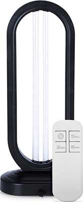 Бактерицидная ультрафиолетовая настольная лампа QUMO Healt Аura Classic 32089 черный