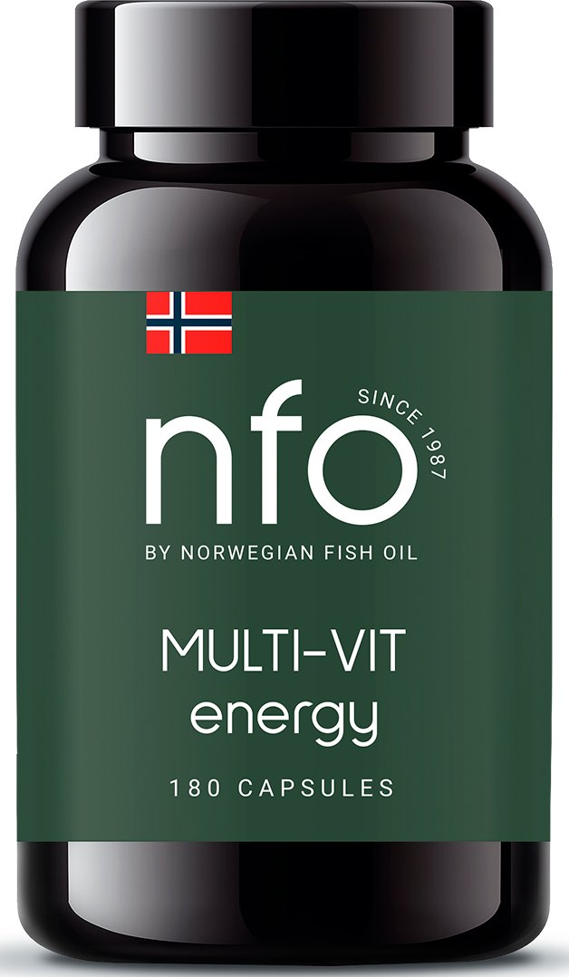 Norwegian Fish Oil Витаминно-минеральный комплекс 'Мульти-вит', 180 капсул (Norwegian Fish Oil, Витамины)