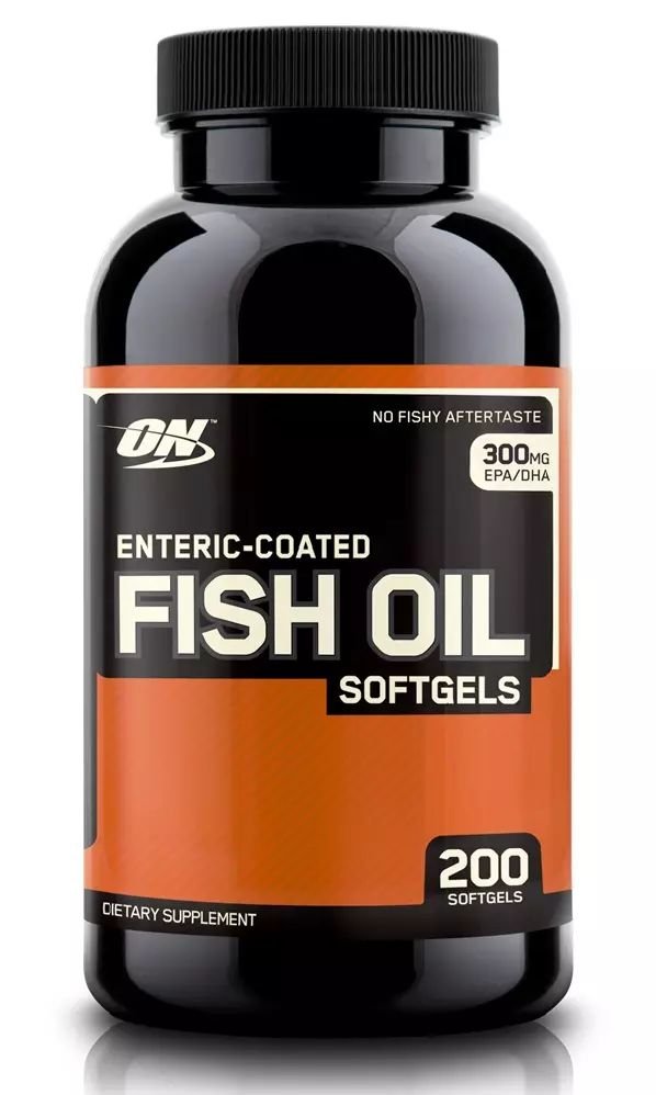 Optimum Nutrition Энтерик Коатед Фиш Ойл Софтгельс ON - Fish Oil Softgels (200caps)