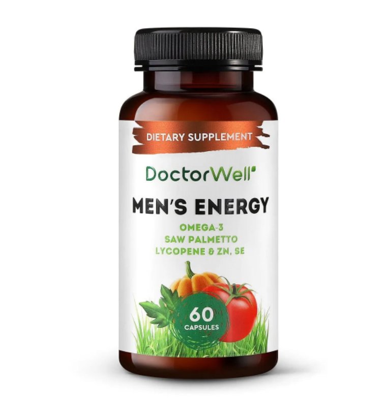 DoctorWell Комплекс витаминов и минералов для мужчин Men’s Energy, 60 капсул (DoctorWell, )