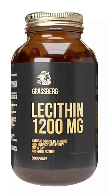 Grassberg Lecithin 1200 mg 60 капсул