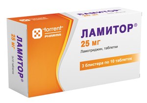 Ламитор таблетки 25мг N30