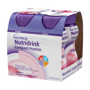 Nutridrink Компакт Протеин вкус клубники 125 мл 4 шт