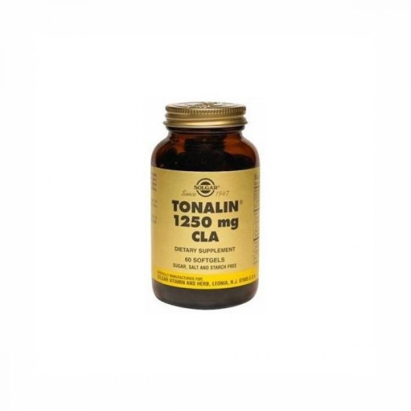 Солгар Тоналин 1250/1300 мг КЛК 60 капсул (Solgar, Витамины)