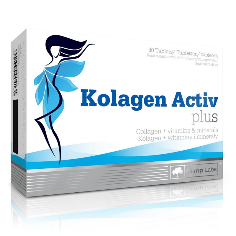 Olimp Labs Биологически активная добавка Kolagen Activ Plus, 1500 мг, №80 (Olimp Labs, Красота)