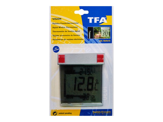 термометр DOSTMANN Цифровой min/max оконный клеющийся