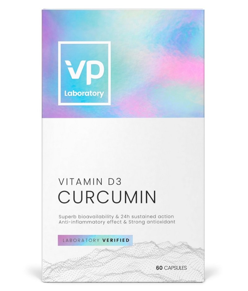 VPLAB Комплекс 'Куркумин + витамин Д3', 60 капсул (VPLAB, VP laboratory)