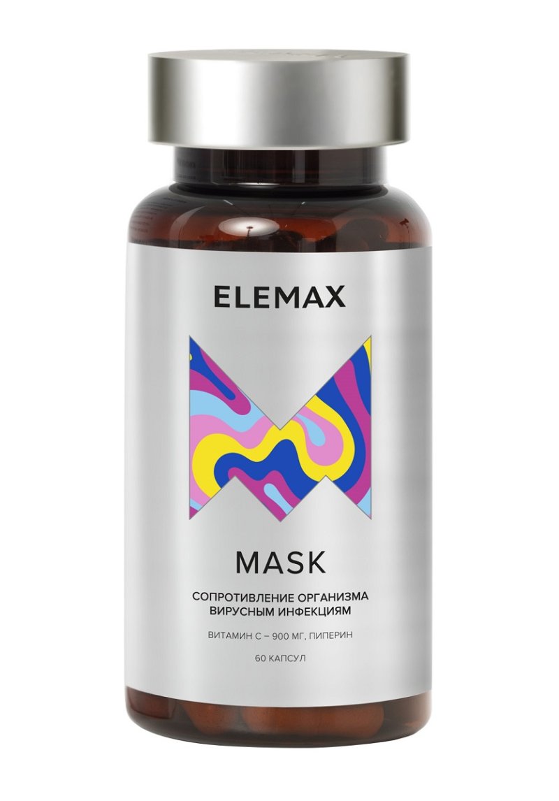 ELEMAX Комплекс Mask с витамином С, 60 капсул (ELEMAX, )