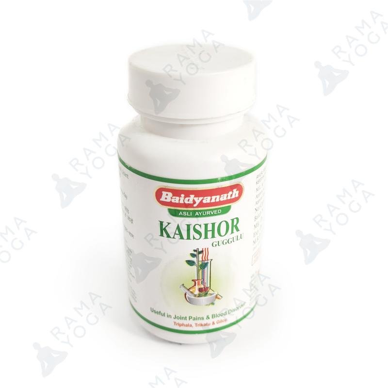 Кайшор Гуггул, мочеполовая система Kaishore Guggulu Baidyanath (80 таблеток)