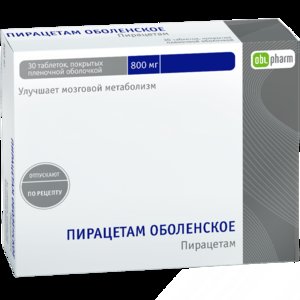 Пирацетам-OBL Таблетки 800 мг 30 шт