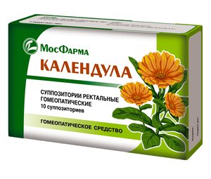 Календула Суппозитории ректальные 10 шт