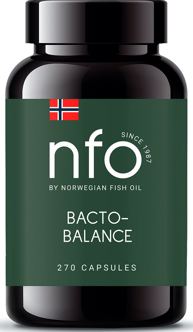 Norwegian Fish Oil Желудочно-кишечный комплекс 'Бакто баланс', 270 капсул (Norwegian Fish Oil, Растительные комплексы)