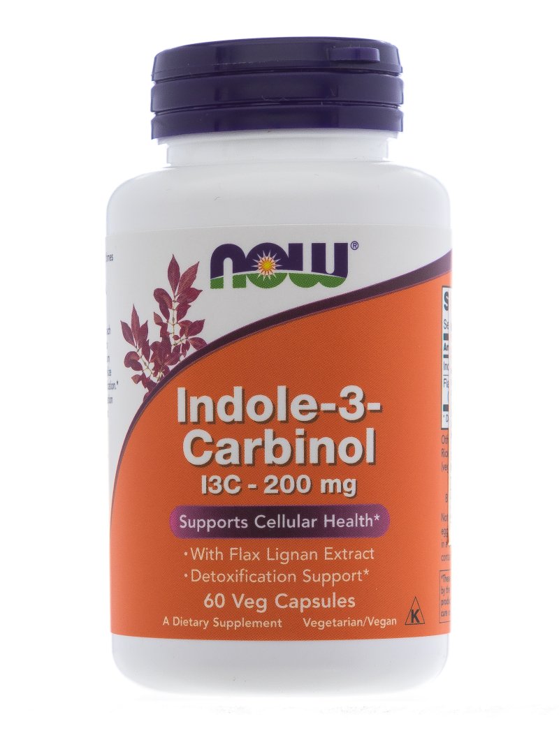 Now Foods Многофункциональный антиоксидант 'Супер индол-3-карбинол' 580 мг, 60 капсул (Now Foods, Растительные продукты)
