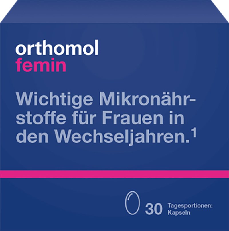 Orthomol Комплекс 'Фемин' для женщин во время постменопаузы, 60 капсул (Orthomol, Для красоты)