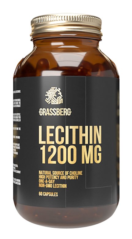 Grassberg Биологически активная добавка к пище Lecithin 1200 мг, 60 капсул (Grassberg, )
