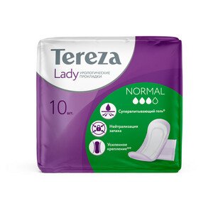 Tereza Lady Прокладки урологические Normal 10 шт