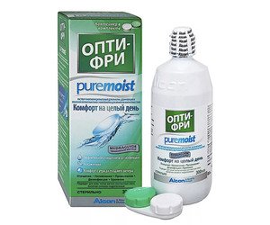 Опти-Фри Pure Moist Раствор для контактных линз 300 мл